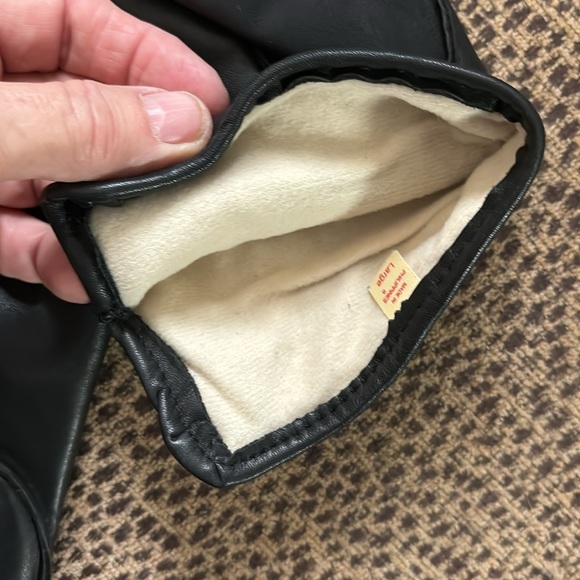 NWOT Leather Gloves - Picture 4 of 4